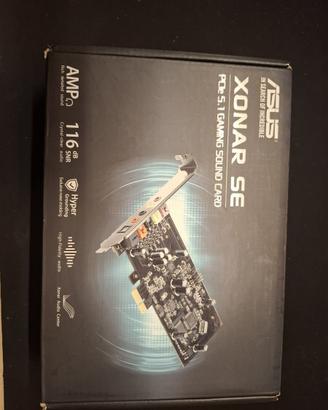 scheda audio 5.1 pcie Asus xonar se