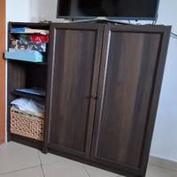 Mobile basso Billy Oxberg rovere scuro