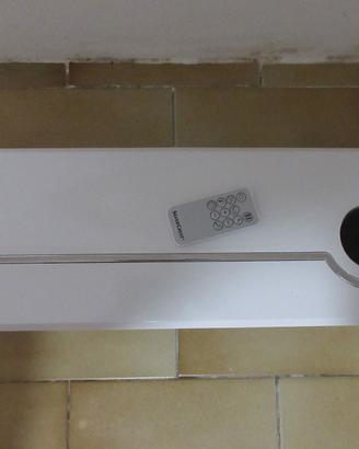 Termoventilatore ceramico da parete.