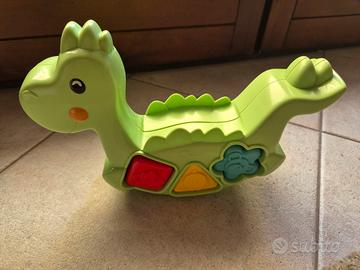 gioco equilibrio dinosauro rocking dino