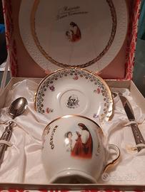 Set colazione  vintage per Prima Comunione