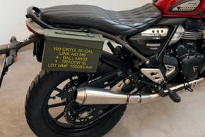 Sella Kspeed triumph 400 speed e scrambler X