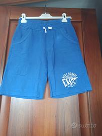 Pantaloncini Corti Sportivi Blu Royal NYC 17 anni