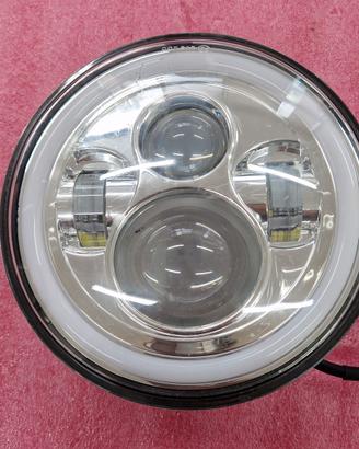 Faro parabola da 7" per Moto Led