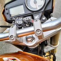 Piastre ricavate cnc honda hornet 2005