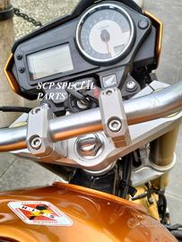 Piastre ricavate cnc honda hornet 2005