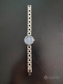 Orologio donna in acciaio quadrante blu