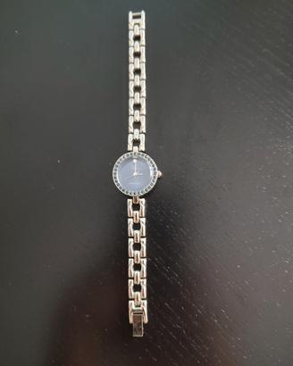 Orologio donna in acciaio quadrante blu