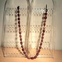 Collana diaspro rossoCollana artigianale in pietra