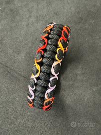Braccialetto Paracord Modello Flame v1