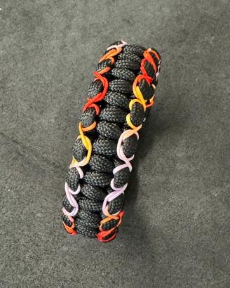 Braccialetto Paracord Modello Flame v1