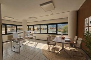 Luminoso Ufficio 35mq All-Inclusive a Pergine