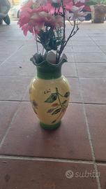 vaso dipinto a mano 