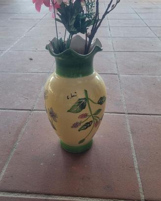 vaso dipinto a mano 