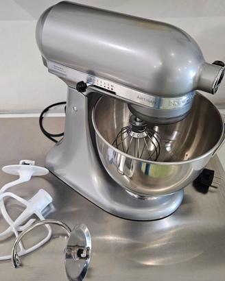 Kitchen aid artisan 4,8 L argento come nuova