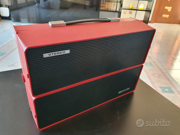 Giradischi portatile anni 70 PHILIPS 603
