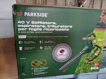 Soffiatore parkside 40v