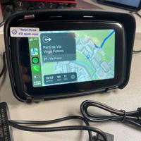 Schermo portatile Carplay Android Auto per moto