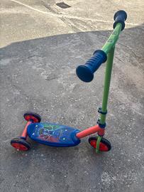 Monopattino e bicicletta senza pedali