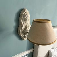 Coppia di applique shabby