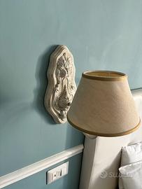 Coppia di applique shabby