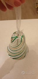 Campana in vetro pitturata a mano