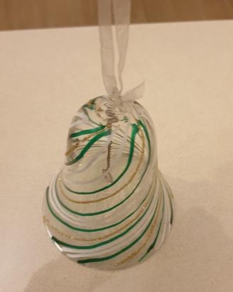 Campana in vetro pitturata a mano