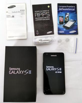 Samsung Galaxy S2 SII Black GT-I9100 display rotto