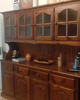 Vetrina credenza +Base o madia.