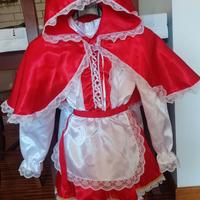 Vestito carnevale  Cappuccetto rosso