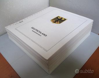 GERMANIA 1972/1990 collezione fogli marca LINDNER