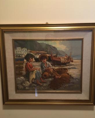 Olio su tela - autore Bertolini