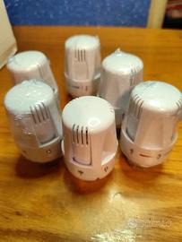 Set di 6 termostati per termosifoni da riscaldamen