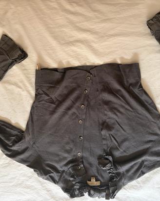Scaldacuore burberry grigio