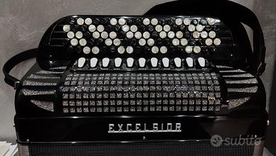 Fisarmonica Cromatica EXCELSIOR 120 bassi 4/5 LMMH