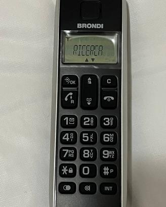 Telefono Cordless Brondi Roxy - pari al nuovo