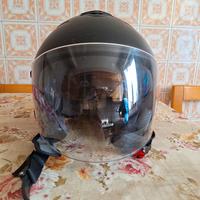 Casco Astone Minijet, taglia L, nero