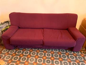 Divano tre posti estensibile