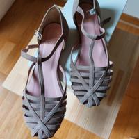 Ballerine in camoscio nuove nr 36