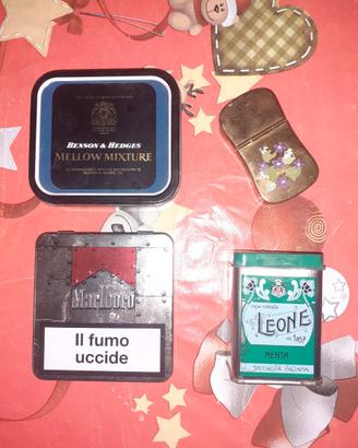 Scatole di latta