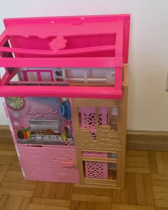 2 case portatili di barbie