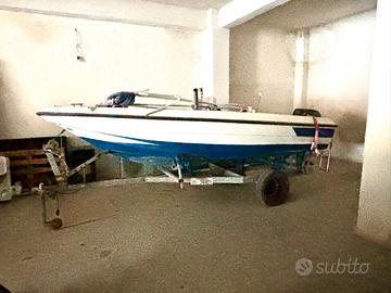 Barca completa di carrello omologato