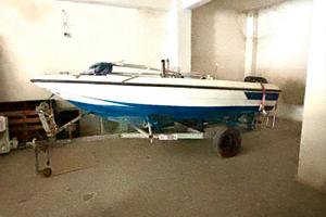 Barca completa di carrello omologato