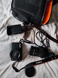 Canon EOS M10 Mirrorless  2 Obiettivi (15-45mm & 