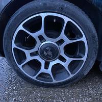 Cerchi 16 Fiat 500/Abarth/Distanziali/Gomme 195/45
