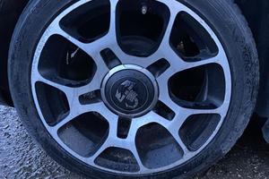 Cerchi 16 Fiat 500/Abarth/Distanziali/Gomme 195/45