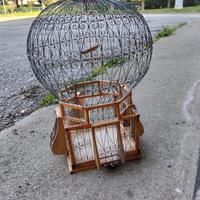 Gabbia tunisina artigianale vintage – fatta a mano