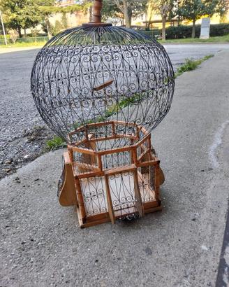 Gabbia tunisina artigianale vintage – fatta a mano