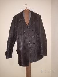 Giacca da uomo in pelle anni 30 originale 