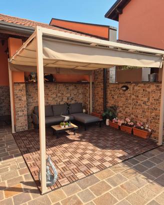 Patio gazebo divanetto